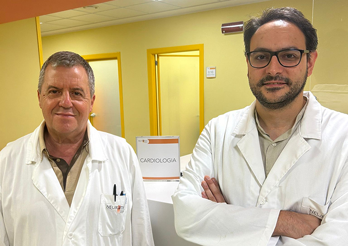 il professor Giuseppe Lembo e l'ingegner Lorenzo Carnevale