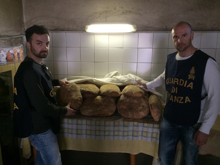 sequestro panificio
